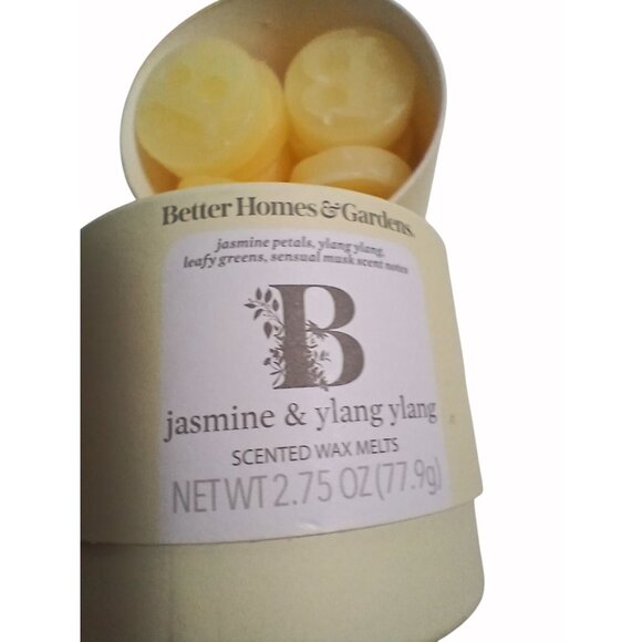 Better Homes Gardens Wax Melts Scented Jasmine Ylang Ylang New 2.75 Oz  Walmart - Picture 5 of 16